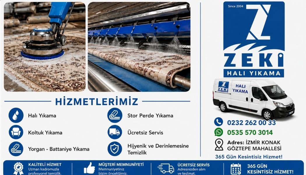 göztepe halı yıkama